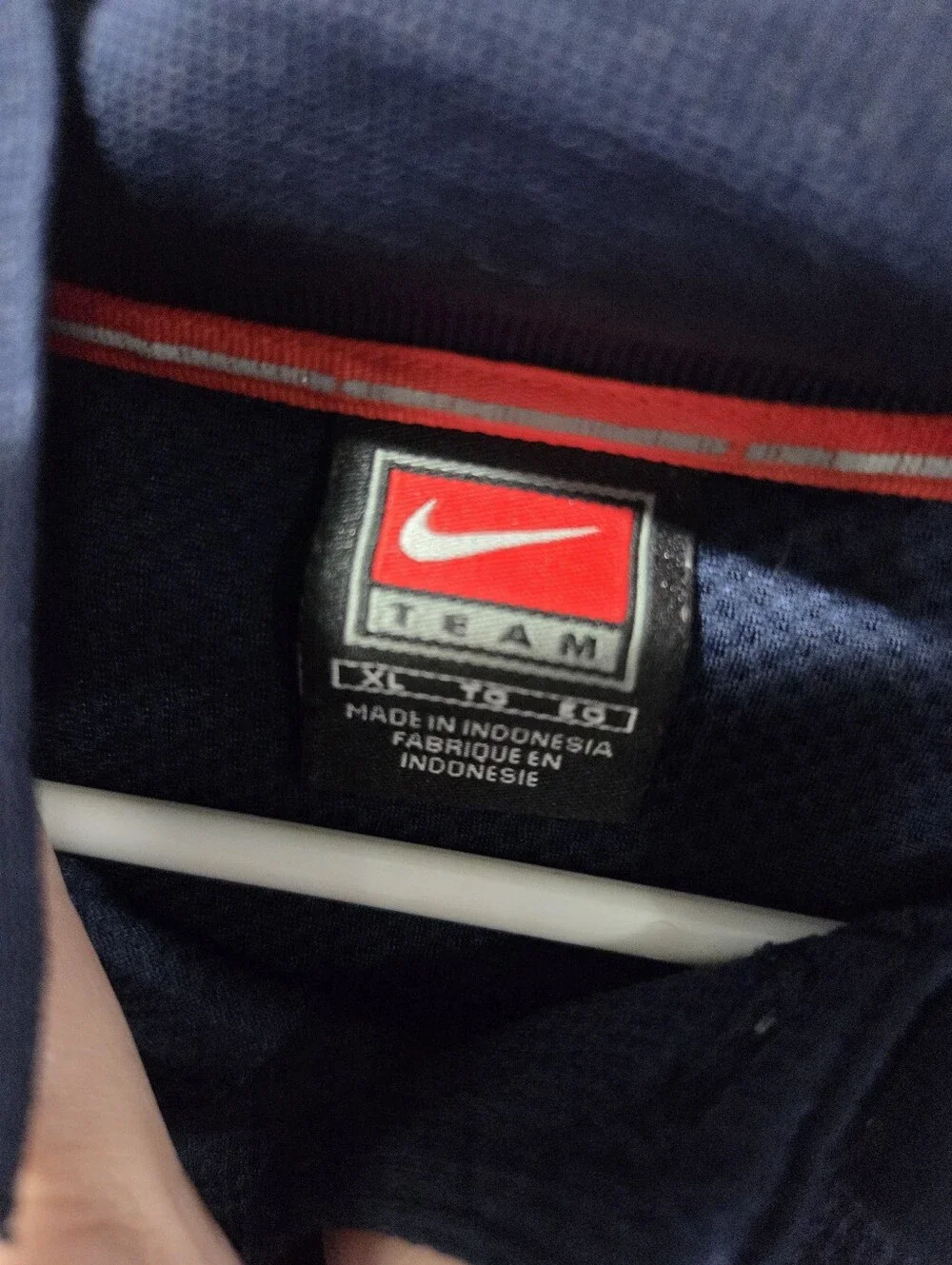 Vintage Nike Syracuse Navy Blue Mens XL Dry Fit Shirt